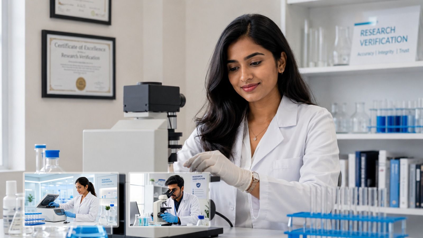 Scientists in Lab